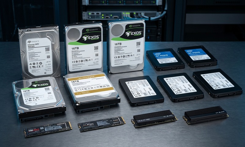 Enterprise Storage HDD and SSD Fleet